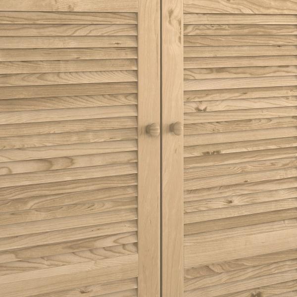 Armoire modulable en bois de pin gris - miv interiores