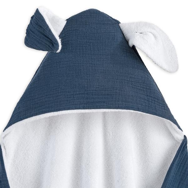 Cape de bain bébé gaze de coton kumla discount